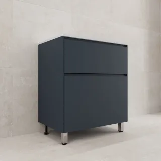 Тумба под раковину напольная Style Line Лима ЛС-00002459 70 см графит